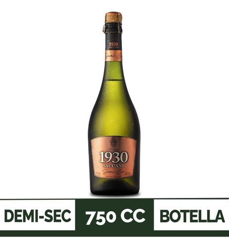 Sidra 1930 Saccani Demi Sec Botella 750ml