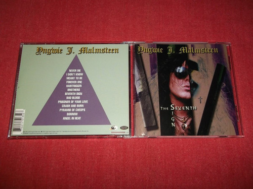 Yngwie Malmsteen - The Seventh Sign Cd Imp Ed 2000 Mdisk