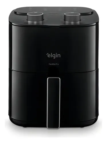 Fritadeira Air Fryer Elgin Facilita Fry 3,5 Litros Potência 1400w Cor Preta