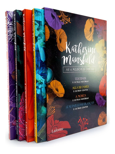 Box - Katherine Mansfield - 04 Volumes: Pocket, de Mansfield, Katherine. Editora Lafonte Ltda, capa mole em português, 2020