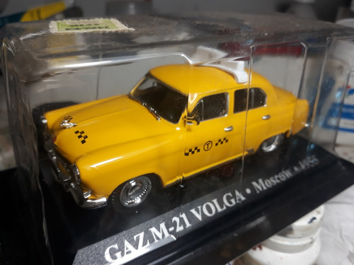 Autito Taxi Gaz M21 Volga 1/43 Moscow