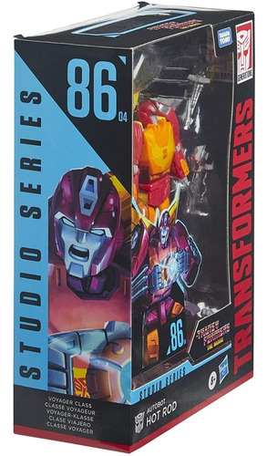 Boneco Transformers Hot Rod Robô Carro 86 Hasbro F0712