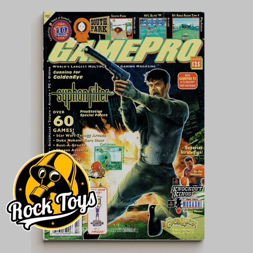 Revista Videojuegos Gamepro #125 Febrero 1999 Usa 150 Pag.