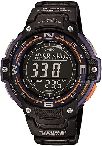 Casio Outgear Sgw100-2b Brujula Barometro Reloj Hombre