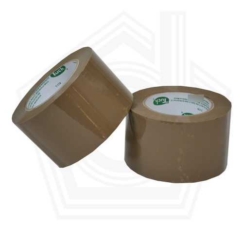 Imagen 2 de 2 de Cinta Canela De Empaque 6 Pack De 72mmx150m Tuk