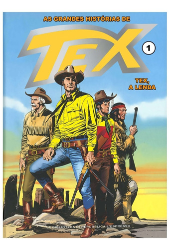 Tex As Grandes Histórias De Tex (l'espresso) Hq Digitalizado