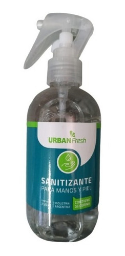 Sanitizante En Spray X 250ml Urban Fresh 12 Unidades