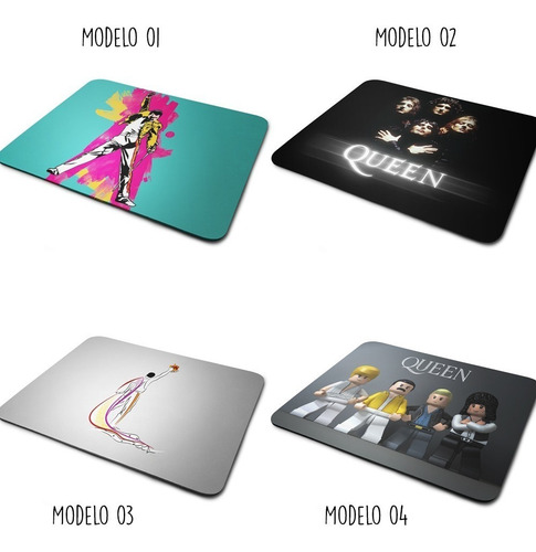 Imagen 2 de 5 de Playera Queen Rock Freddie Mercury Taza Y Mouse Pad