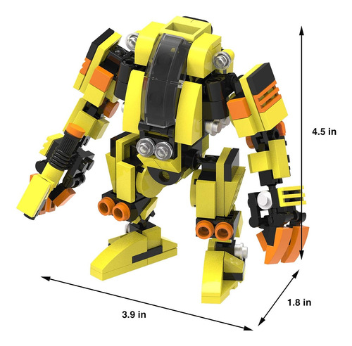 Mybuild Mecha Frame Engineer T2 - Mech Building Bricks, Dive