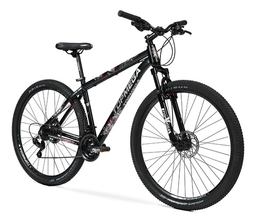 Bic Mtb Regal Alum R29 21v Negro Blanco/gris Tamaño Del Cuadro S