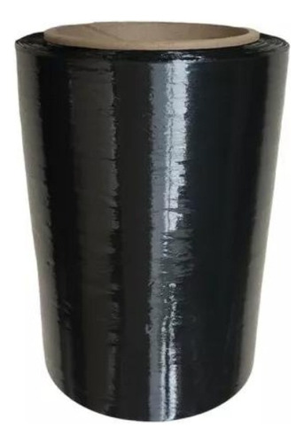 Rollo De Vinipel Industrial Negro De 12cmx300m