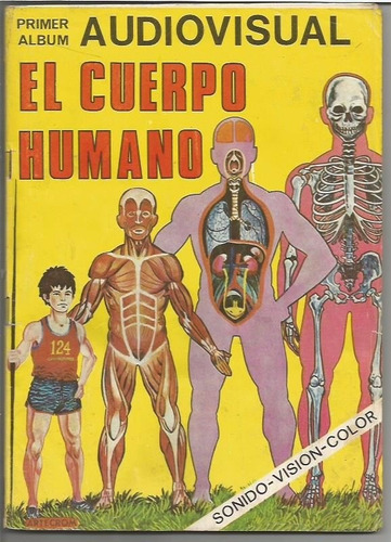 Album De Figuritas Audiovisual / El Cuerpo Humano /