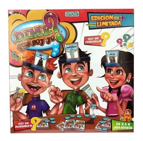 Juego De Mesa Dime Que Soy Yo 87 Pz Infantil Art 2272