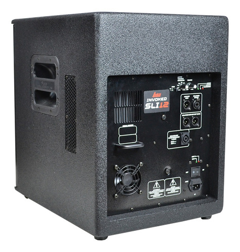 Imagem 4 de 9 de Caixa De Som Subwoofer Ativo Leacs Sub Sli Invoked 12 600w