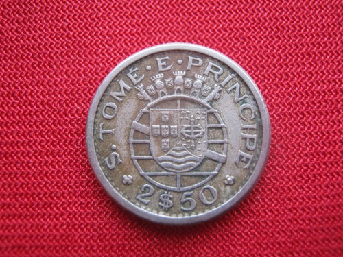 Sao Tome Y Príncipe 2.5 Escudos 1962 
