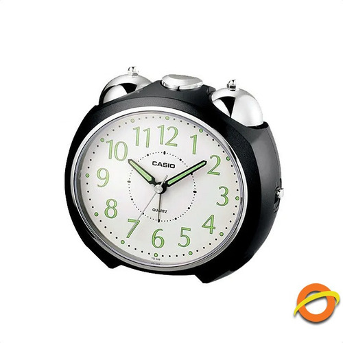 Reloj Despertador Casio Tq-369 Luz Alarma Campana Snooze