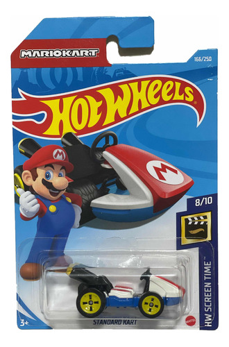 Hot Wheels 2021 Standar Kart Mario Kart 166/250 Screen Time