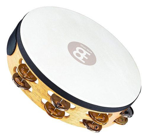 Meinl Percusión Tah2m-snt Pandereta De Madera Tradicional De