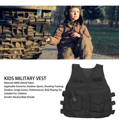 Chaleco De Tiro Transpirable Para Niños, Para Entrenamiento