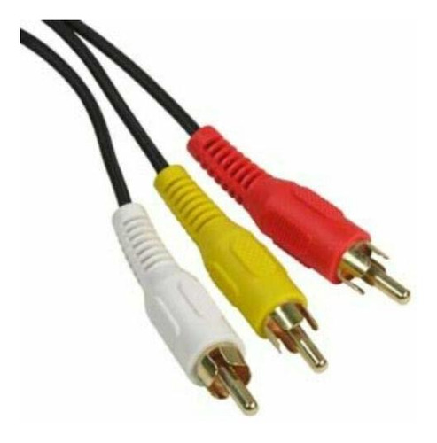 Cables Rca - Yan 2 Pack Lot, 12ft 3-rca Composite Av Audio V