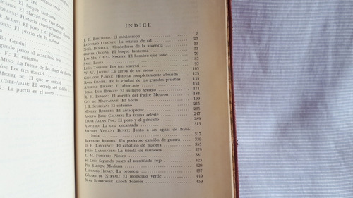 Imagen 7 de 9 de Antologia Del Cuento Extraño 1º Ed Hachette Selcc R Walsh
