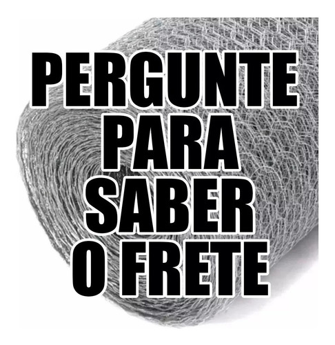 Tela Galinheiro Galvanizada 1,80 X 50mt - Casa Chiariello