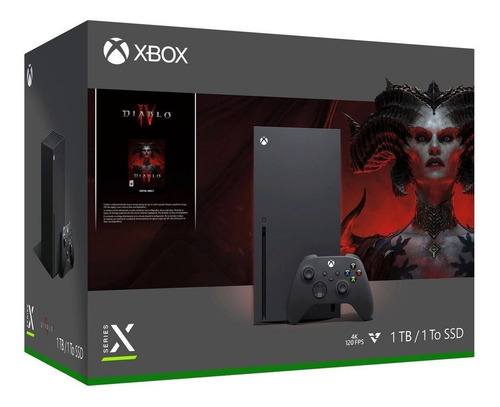 Imagen 3 de 8 de Consola Xbox Series X 1 Tb Bundle Diablo Iv