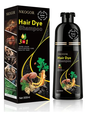 Champú Para Teñir El Cabello Negro &
