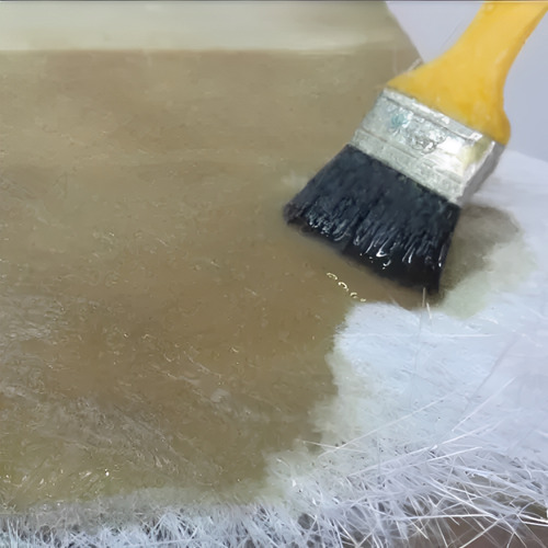 Resina Poliester Laminação Com Catalisador 1kg Transparente