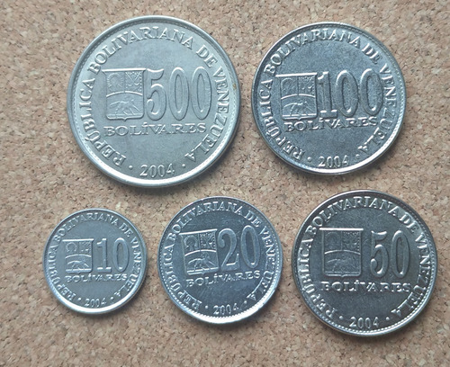 Set Monedas Venezuela 2004