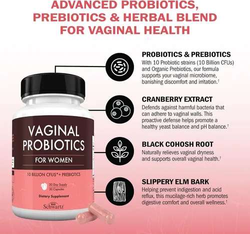 Probióticos Vaginales Con Prebióticos Lactobacillus Crispatu