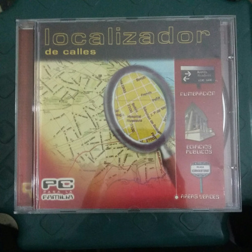 Cd-rom Pc Para La Familia Localizador De Calles (cd1)