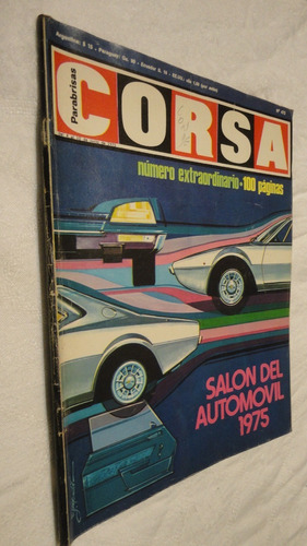 Revista Corsa Nº 472 1975 -salon Del Automovil 1975