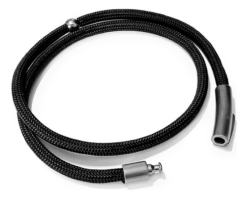 Pulseira Masculina De Corda Paracord Preto - Carter