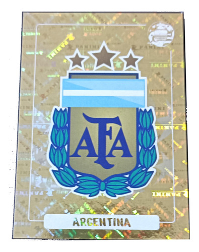 Figurita Escudo Argentina Copa America 2024 Panini Arg1 Afa