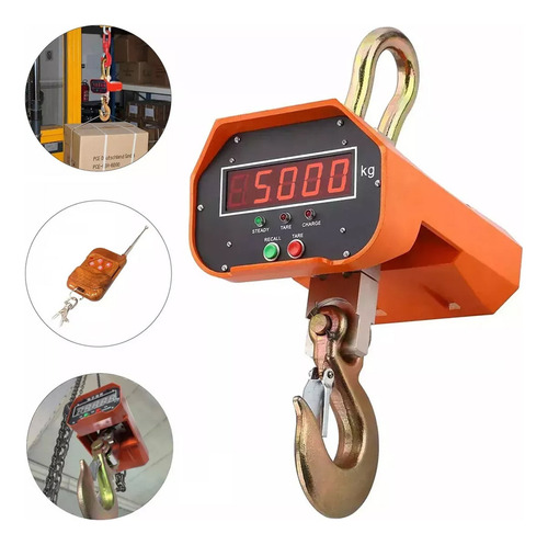 Balanza Pesa Romana Bascula Digital 5tn Comercial Industrial