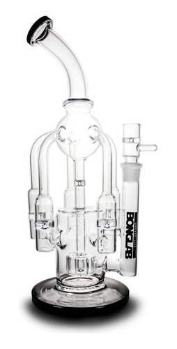 Bong Medusa Black Bonglab (k47)  35cm