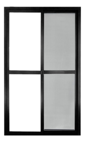 Ventanas Herrero Negro 120x200 Reforzada C/mosquitero