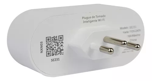 Plugue De Tomada Inteligente Wi-Fi - Multilaser Liv - Se231