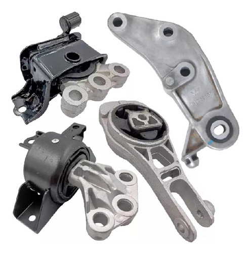 Kit Coxim Calço Motor Câmbio Cobalt Onix Spin Prisma Manual