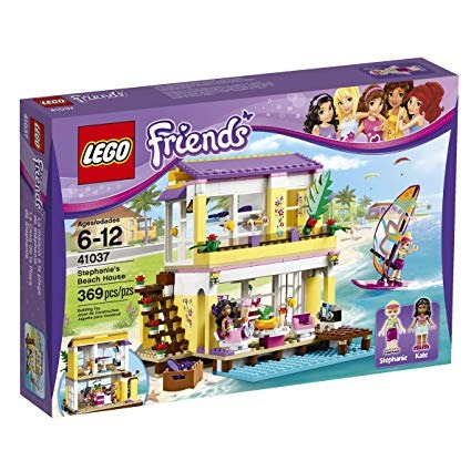 Lego Amigos De Stephanie 41037 Beach House, 369 Piezas