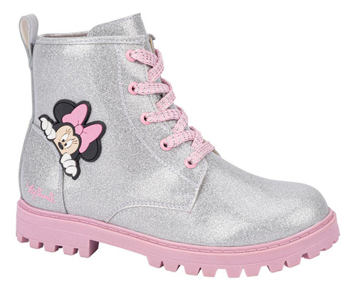 Botin Niñas Hiker Parche Minnie Mouse 1177784