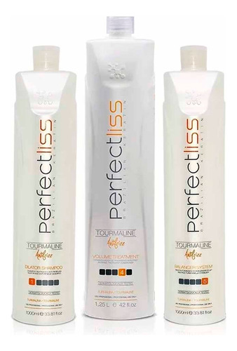 Kit Perfect Liss Escova Progressiva Antifrizz Ativo 1250ml