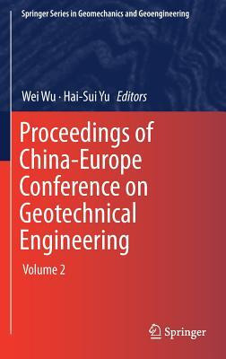 Libro Proceedings Of China-europe Conference On Geotechni...