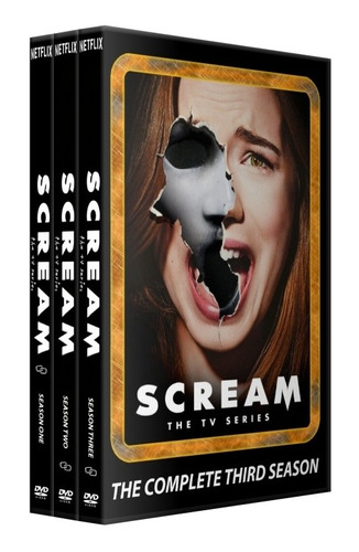 Scream Temporadas 1 2 3 Serie Dvd Latino/ingles Subt Español