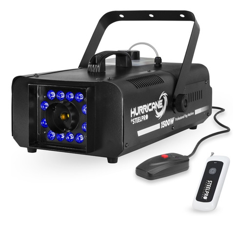 Maquina De Humo 1500w Control Alámbrico Inalámbrico Steelpro