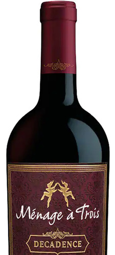 Pack De 4 Vino Tinto Menage A Trois Decadence Cab-sauv 750ml