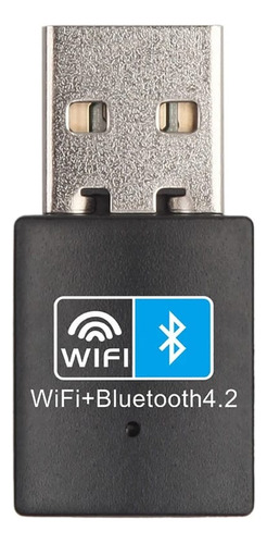 2 En 1 Tarjeta De Red Adaptador Wifi + Bluetooth 4.2 