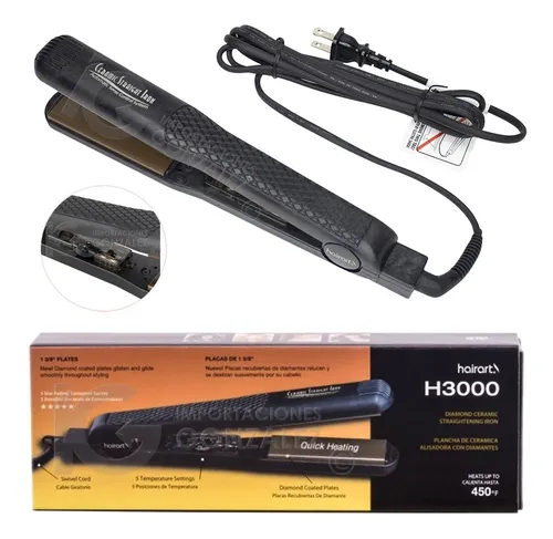 Plancha Para Cabello Profesional Hairart Cer mica 450f Orig