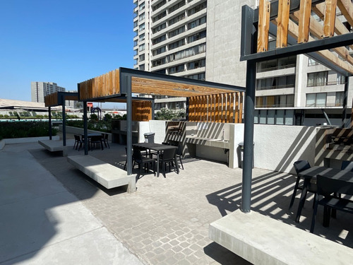 Arriendo 1d Semi Amoblado Laguna Centro, Metro C. Valdovinos